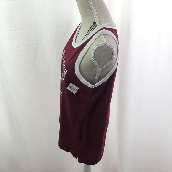 Harry Potter Hogwarts Crest Tank Maroon Juniors XS - Picture 8 of 11